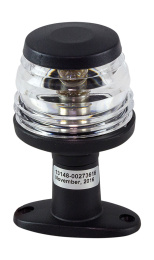 Огонь топовый на стойке 4", черный, пластиковый, 12 В, 10 Вт, Ba15d (LPARDFX00001)